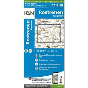 0718 SB ROSTRENEN LANGONNET 1 25 000