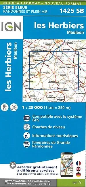 1425 SB LES HERBIERS 1 25 000