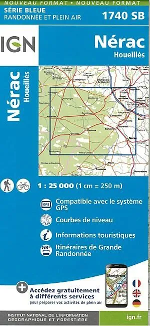 1740 SB NERAC HOUEILLES 1 25 000