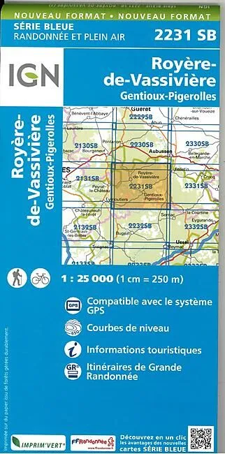 2231 SB ROYERE DE VASSIVIERE 1 25 000