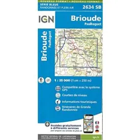 2634 SB BRIOUDE PAULHAGUET 1 25 000