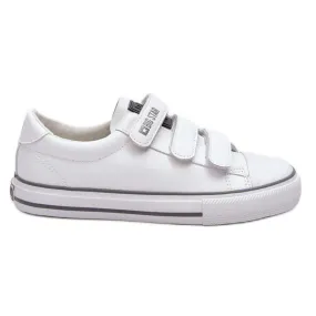 Baskets Velcro Classiques Big Star LL274A205 Blanc blanche