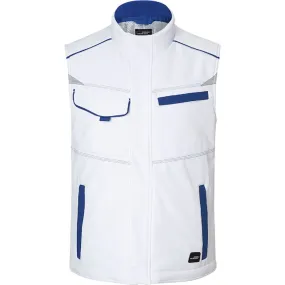 Bodywarmer softshell Hiver unisexe - JN854 - blanc 