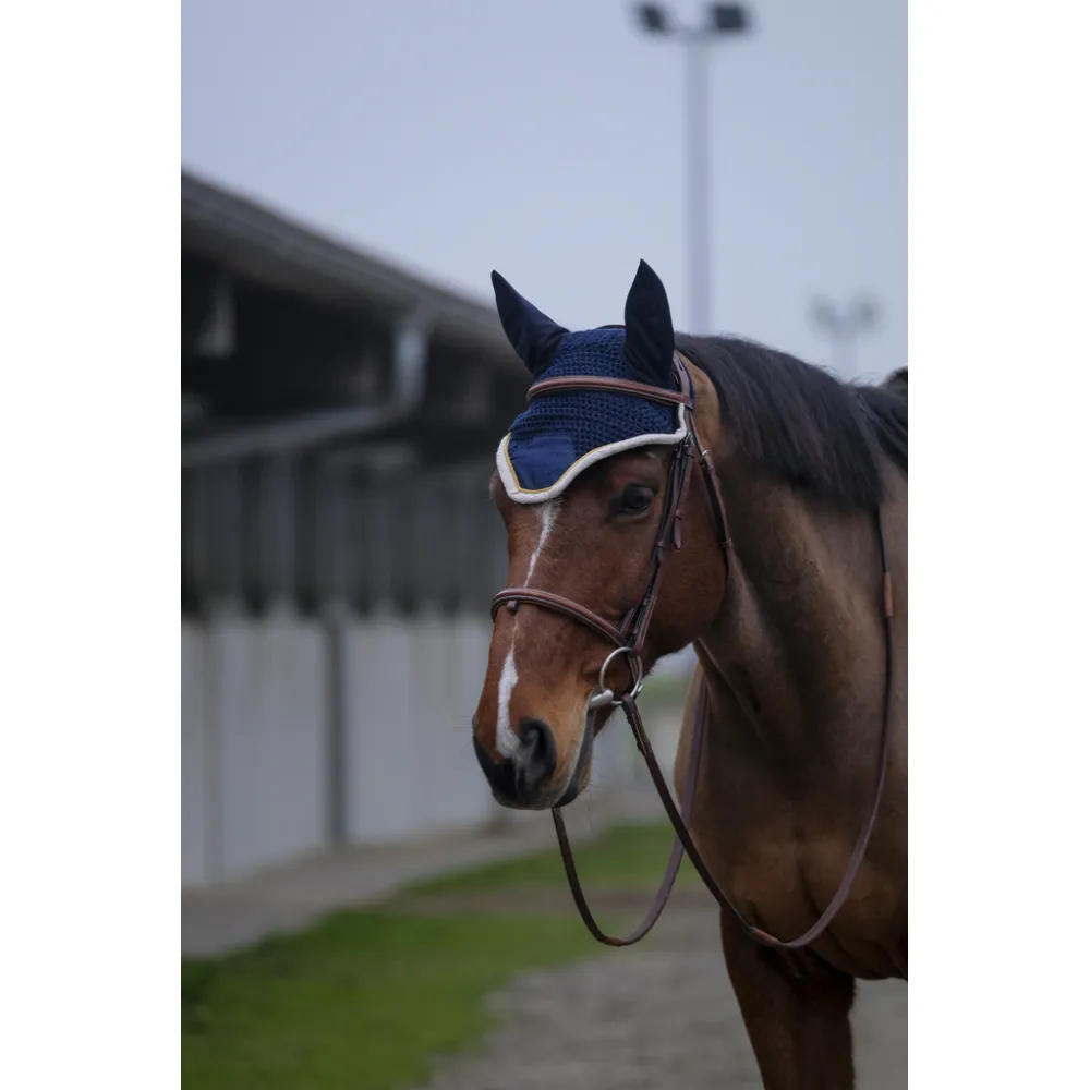 Bonnet chasse-mouches EQUITHÈME Denim - PADD - BONNETS POUR CHEVAUX - PADD