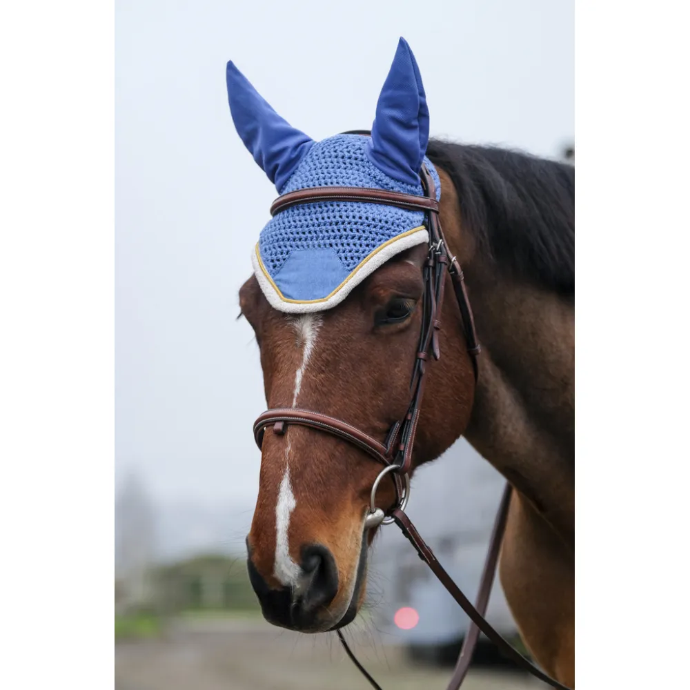 Bonnet chasse-mouches EQUITHÈME Denim - PADD - BONNETS POUR CHEVAUX - PADD