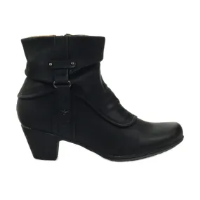 Bottines noires, Aloeloe super confortables le noir