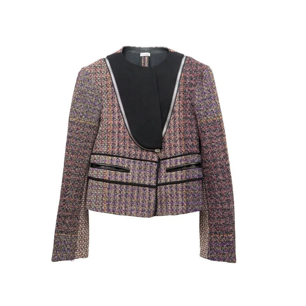 CELINE VESTES zippee en tweed - 2 5D79 / 2744