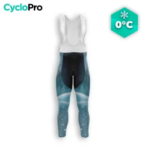 COLLANT CYCLISTE HIVER HOMME / BLEU - SNOW+