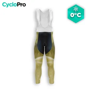 COLLANT CYCLISTE HIVER HOMME JAUNE - SNOW+