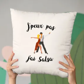 Coussin J'peux pas j'ai salsa