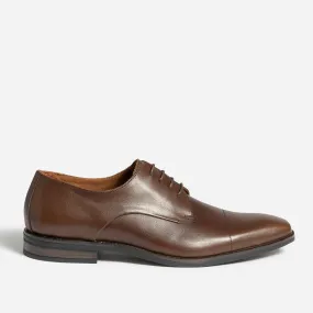 Derby marron en cuir - Chaussures de ville Homme | ERAM