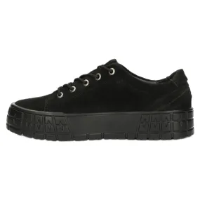 Filippo Baskets élégantes en cuir noir DP3527 / 22 BK le noir