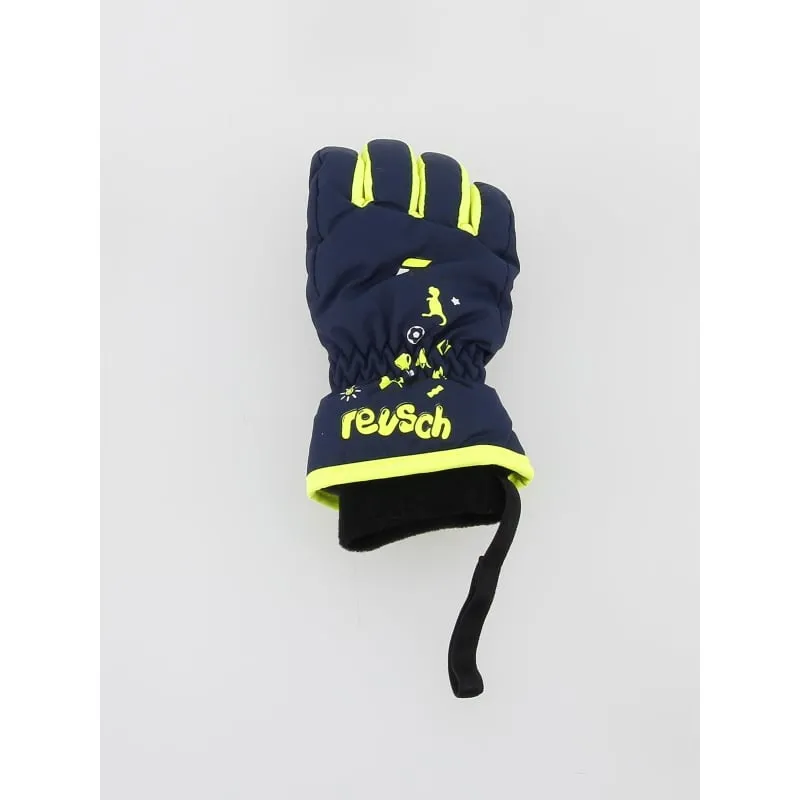 Gants de ski alan noir/rose enfant - Reusch | wimod