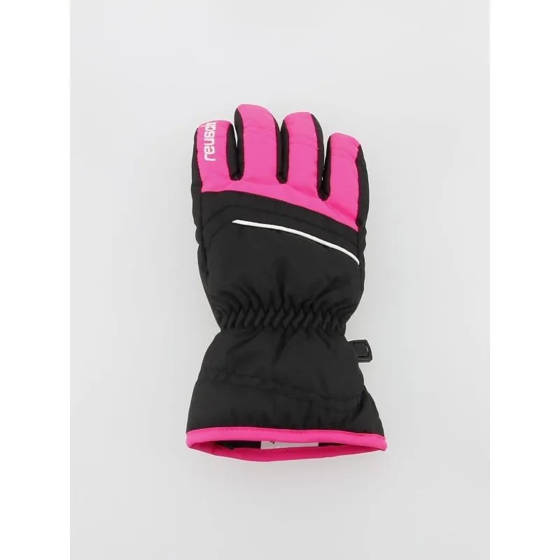 Gants de ski alan noir/rose enfant - Reusch | wimod