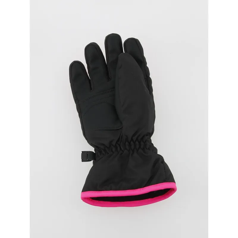 Gants de ski alan noir/rose enfant - Reusch | wimod