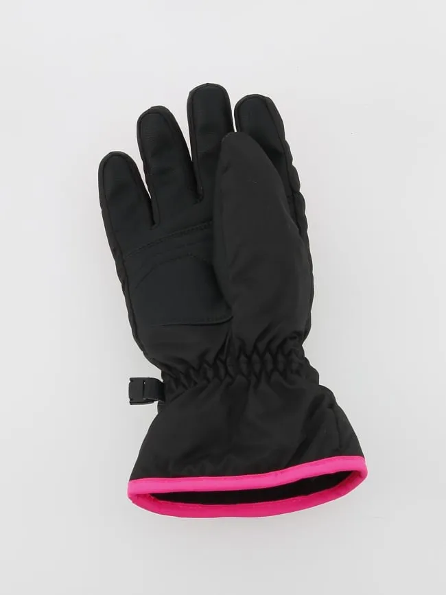 Gants de ski alan noir/rose enfant - Reusch | wimod