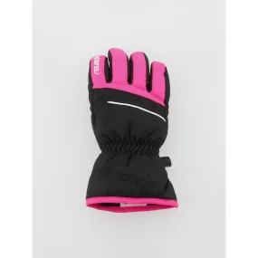 Gants de ski alan noir/rose enfant - Reusch | wimod