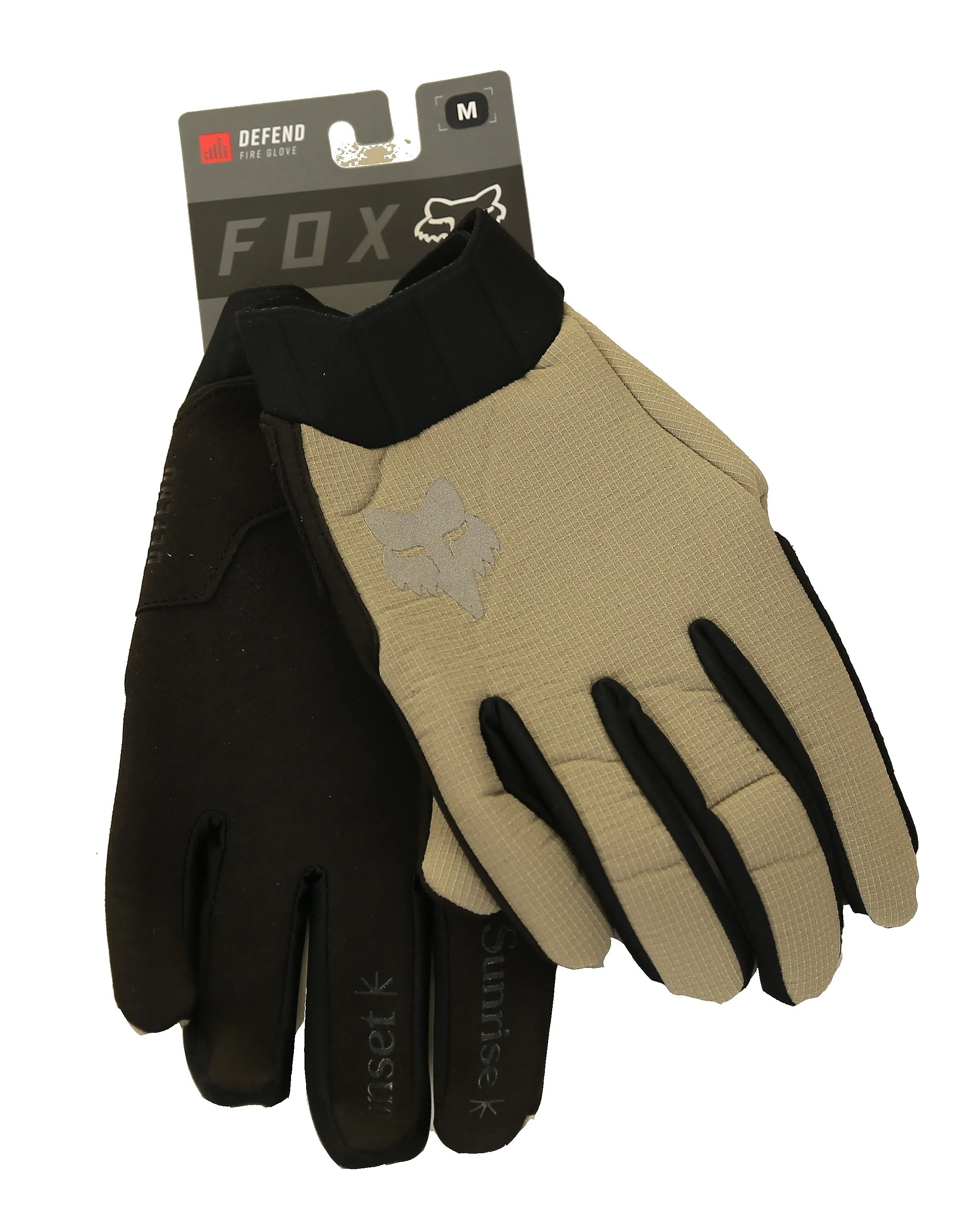 gants Fox Defend Lo-Pro Fire Lunar - Adobe - men´s