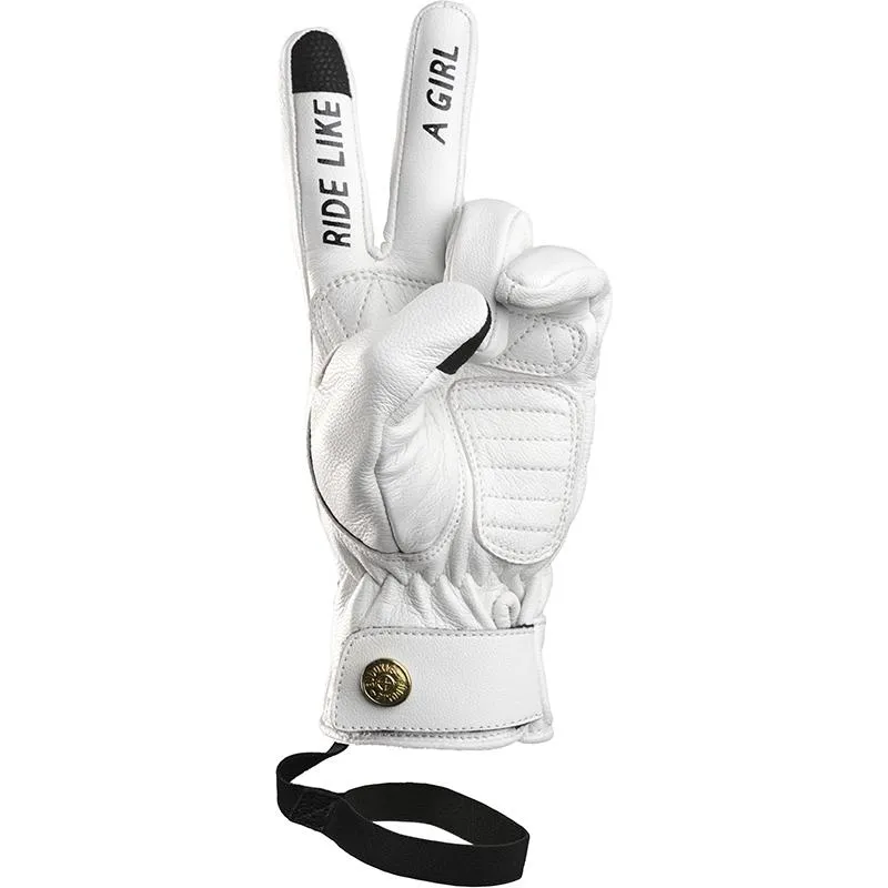 Gants LIZZY CLEAR EUDOXIE blanc - MAXXESS.FR, Gants moto été