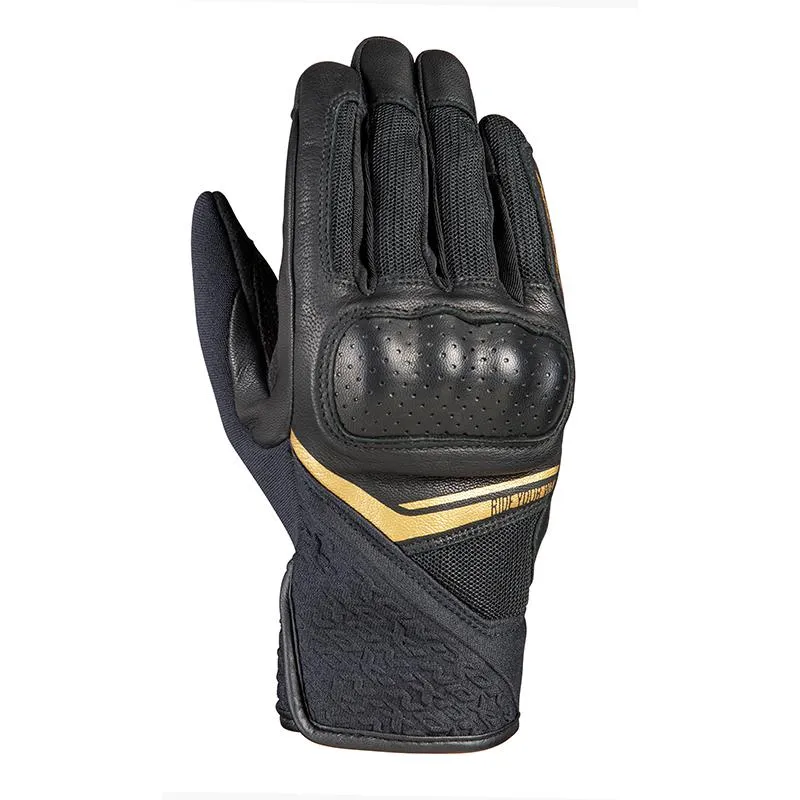 Gants RS LAUNCH LADY IXON NOIR OR - MAXXESS.FR, Gants moto été