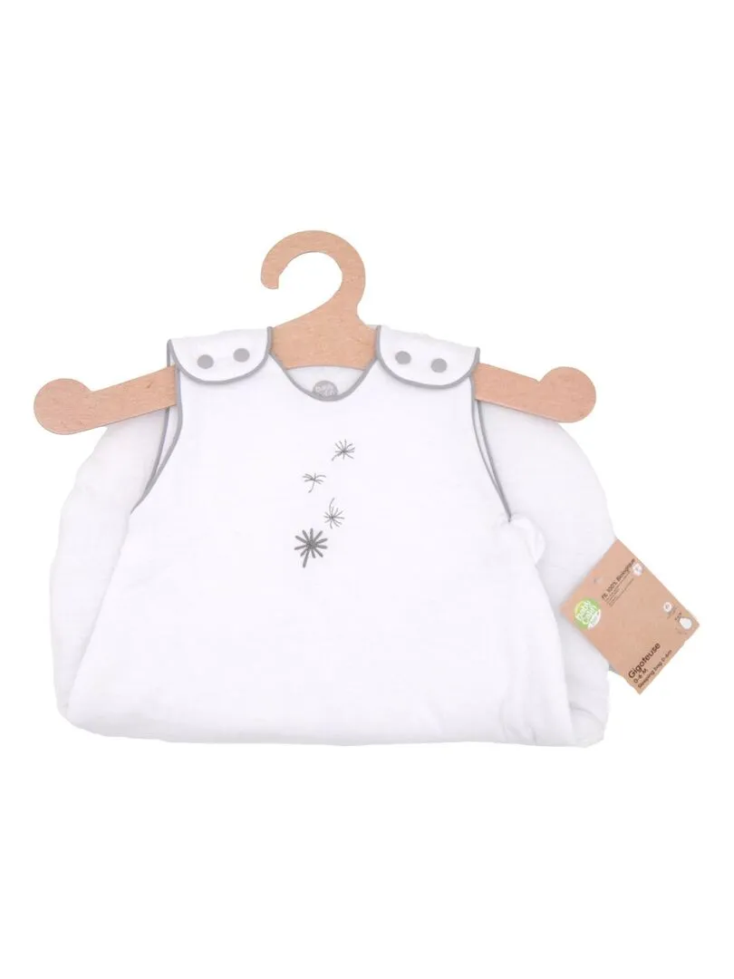 Gigoteuse naissance hiver bio Jeune Pousse - Blanc