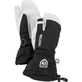 Hestra Army Leather Heli Ski Jr 3 Finger - Gants ski enfant | Hardloop