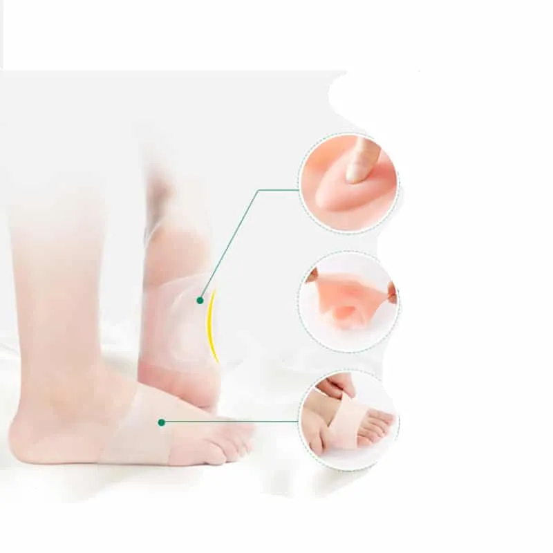 Lot de 4 pièces orthopédiques en silicone pour pieds plats • Boutique orthopédique (FR)