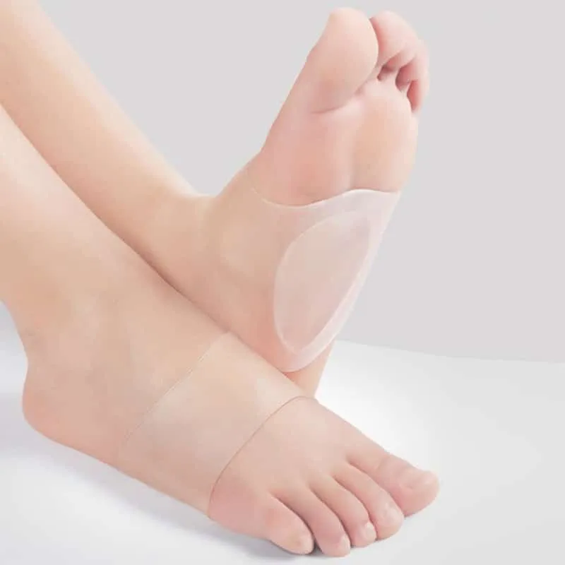 Lot de 4 pièces orthopédiques en silicone pour pieds plats • Boutique orthopédique (FR)