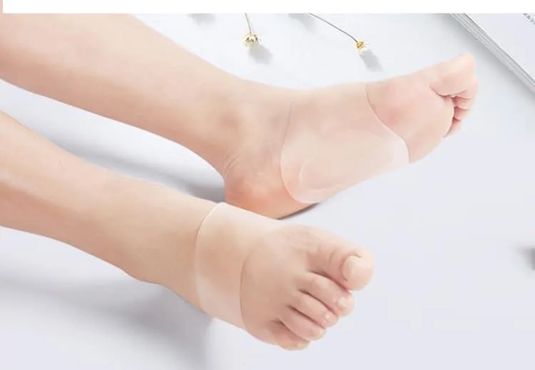 Lot de 4 pièces orthopédiques en silicone pour pieds plats • Boutique orthopédique (FR)