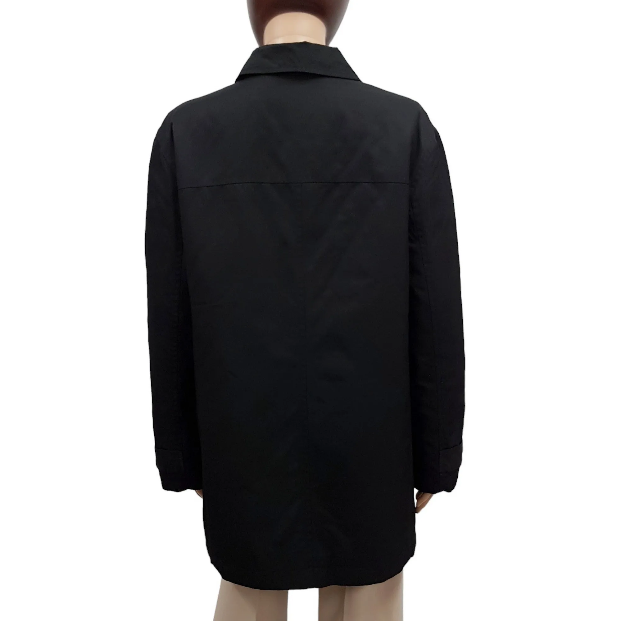 Manteau Pardessus veste Cacharel T L vintage noir