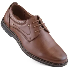 News Chaussures homme marron élégantes Unisoft Collection Homme 4092 brun