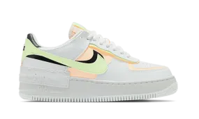 Nike Air Force 1 Shadow Summit White Barely Volt Crimson Tint