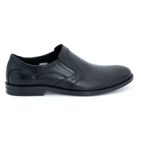 Olivier Chaussures élégantes en cuir pour hommes 283LU noir le noir