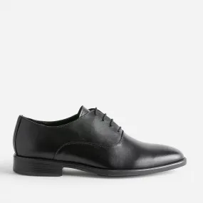 Richelieu ERAM FLEX noir en cuir - Chaussures de ville Homme | ERAM