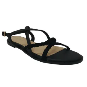 Sandales neuves Cosmoparis Hijia P 37 en cuir noir