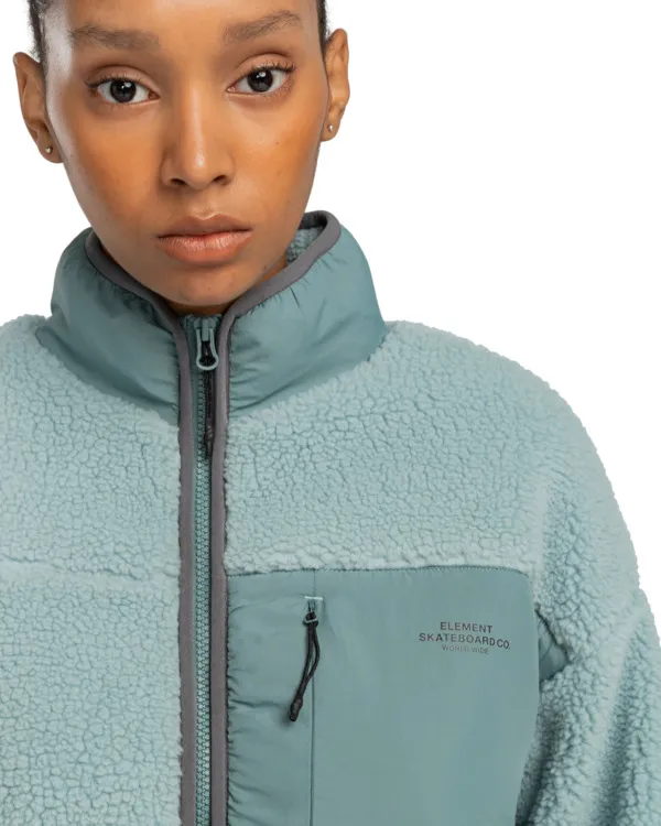 Side-Shore - oak sherpa jacket women element - women vestes - side-shore