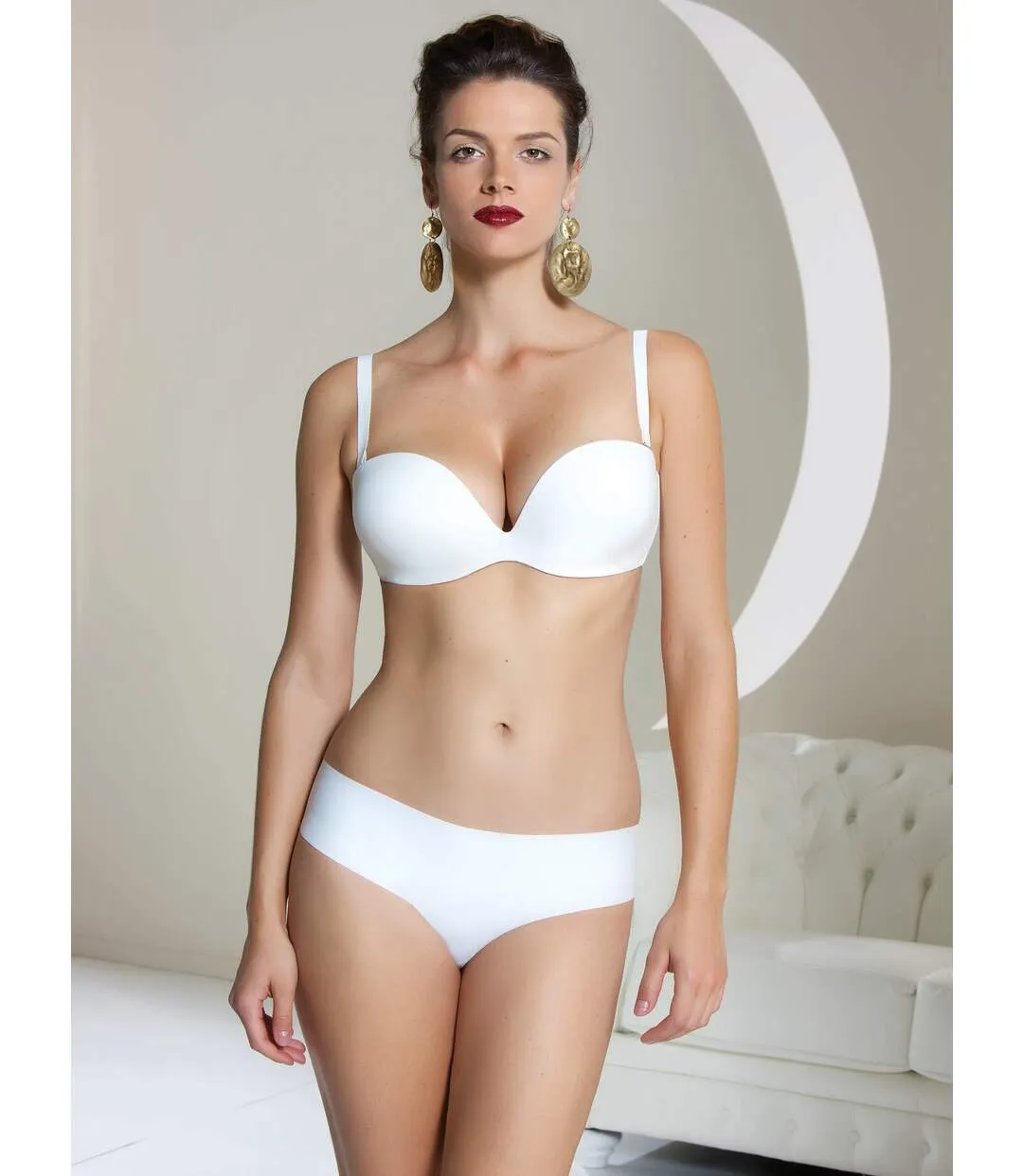 Soutien-gorge bandeau Secret Sense bonnets E à F Luna