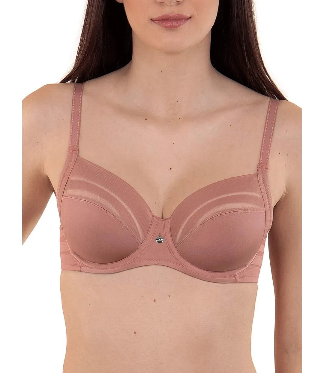 Soutien-gorge emboîtant Alegra cuivre bonnets B à E Lisca