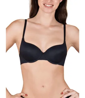 Soutien-gorge préformé Bella noir Lisca - bonnets B à E