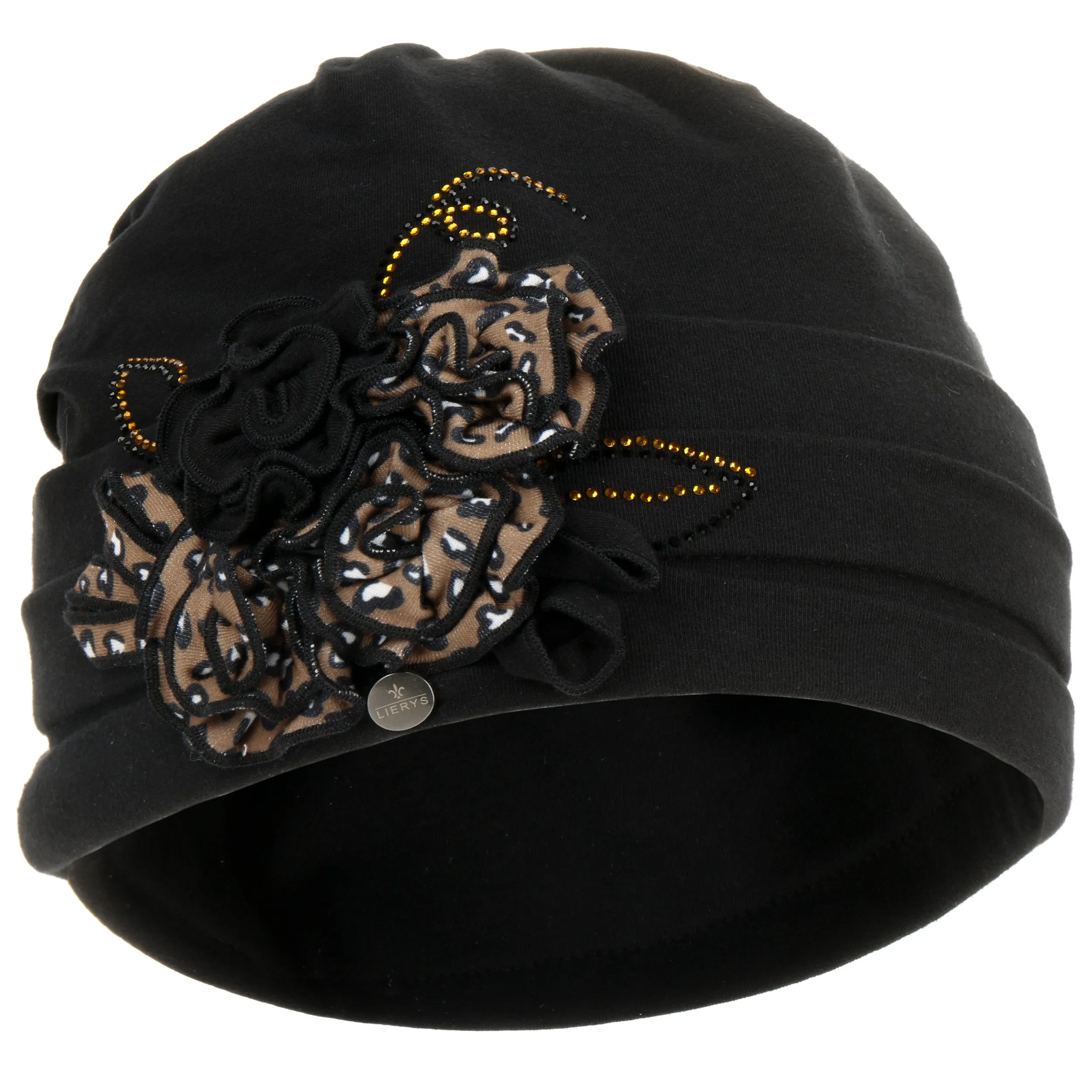 Turban Leopard Flowers by Lierys --> Chapeaux, casquettes & bonnets en ligne ▷ Chapeaushop