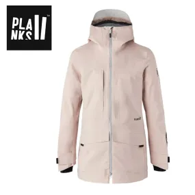 Veste de ski PLANKS Roamer 3L Shell Rose Femme