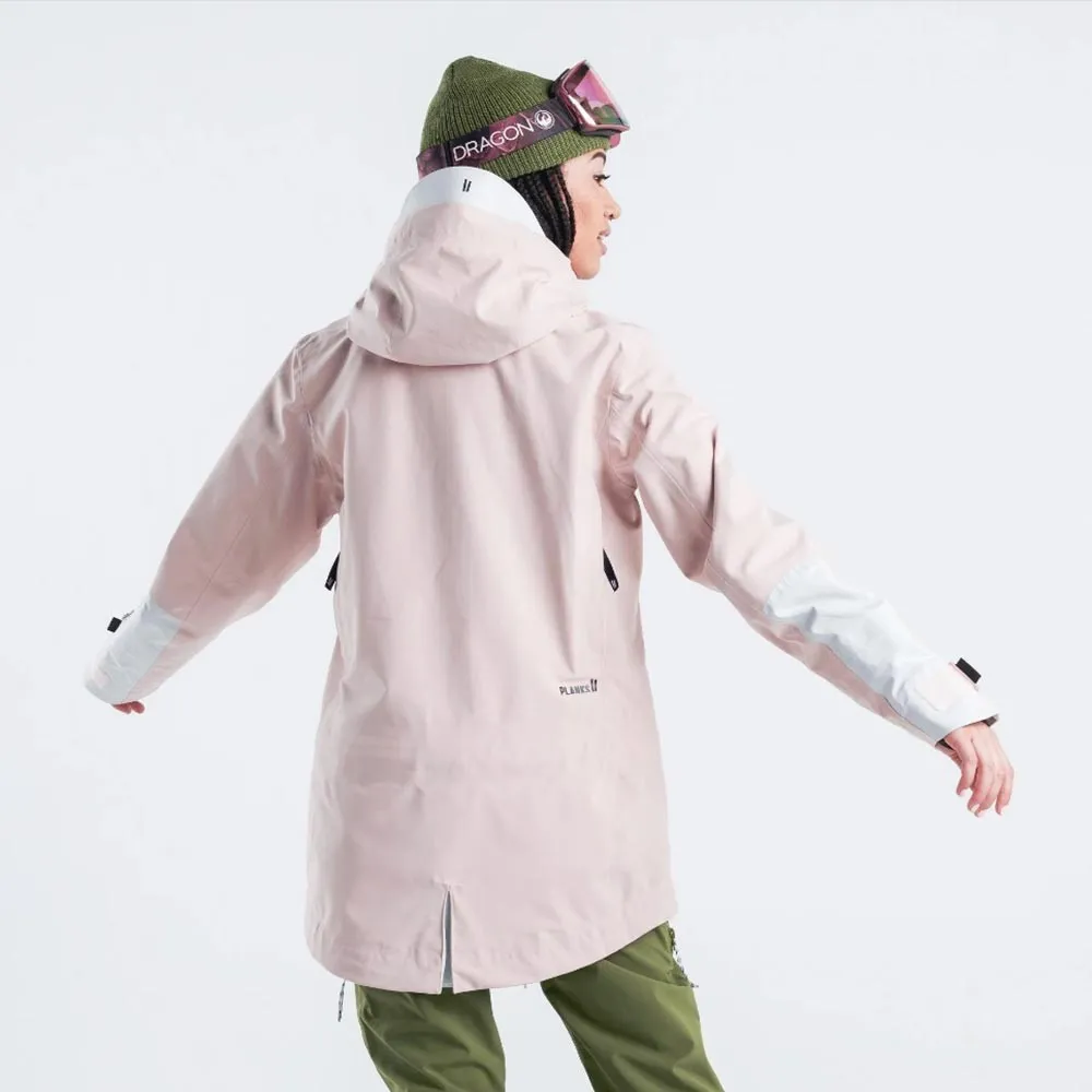 Veste de ski PLANKS Roamer 3L Shell Rose Femme