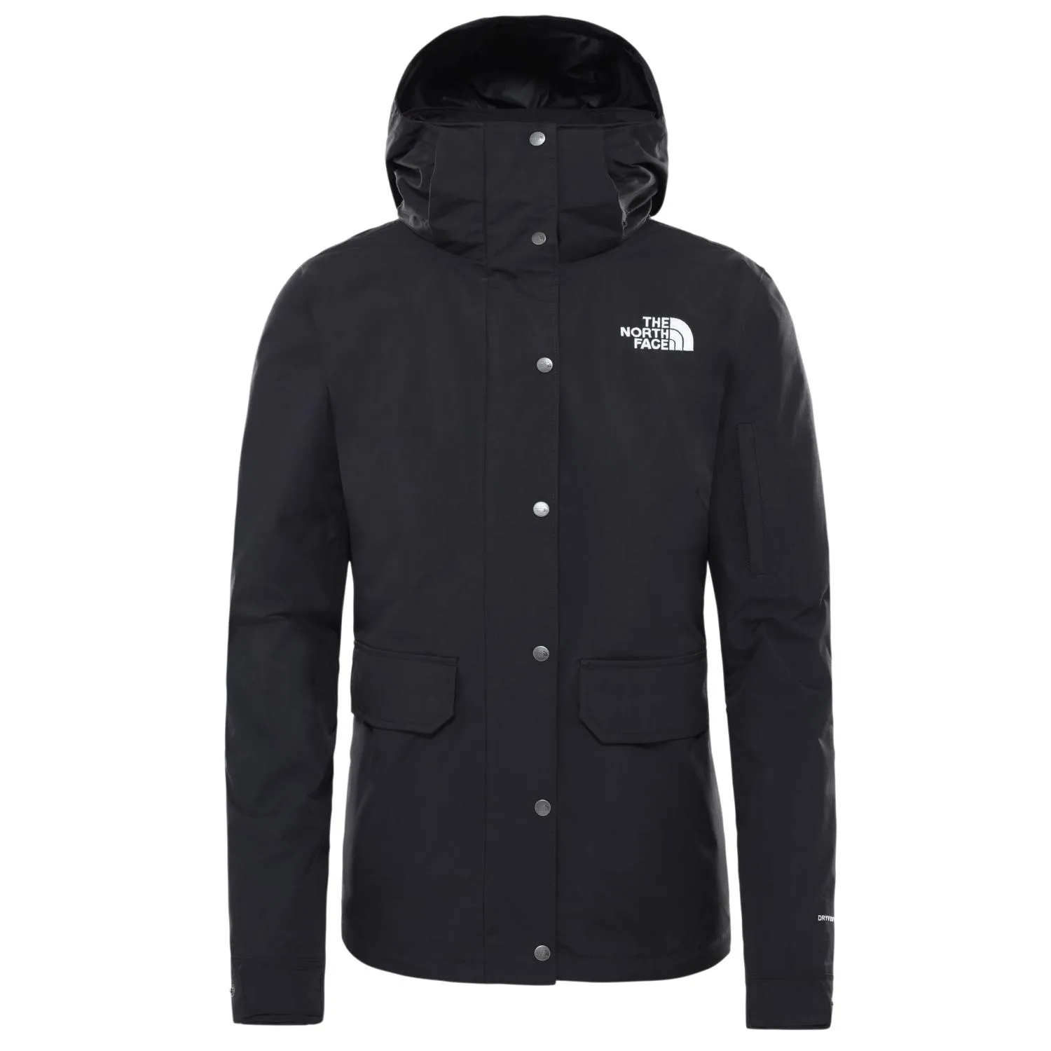 veste the north face w pinecroft  triclimate tnf black