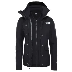 veste the north face w pinecroft  triclimate tnf black