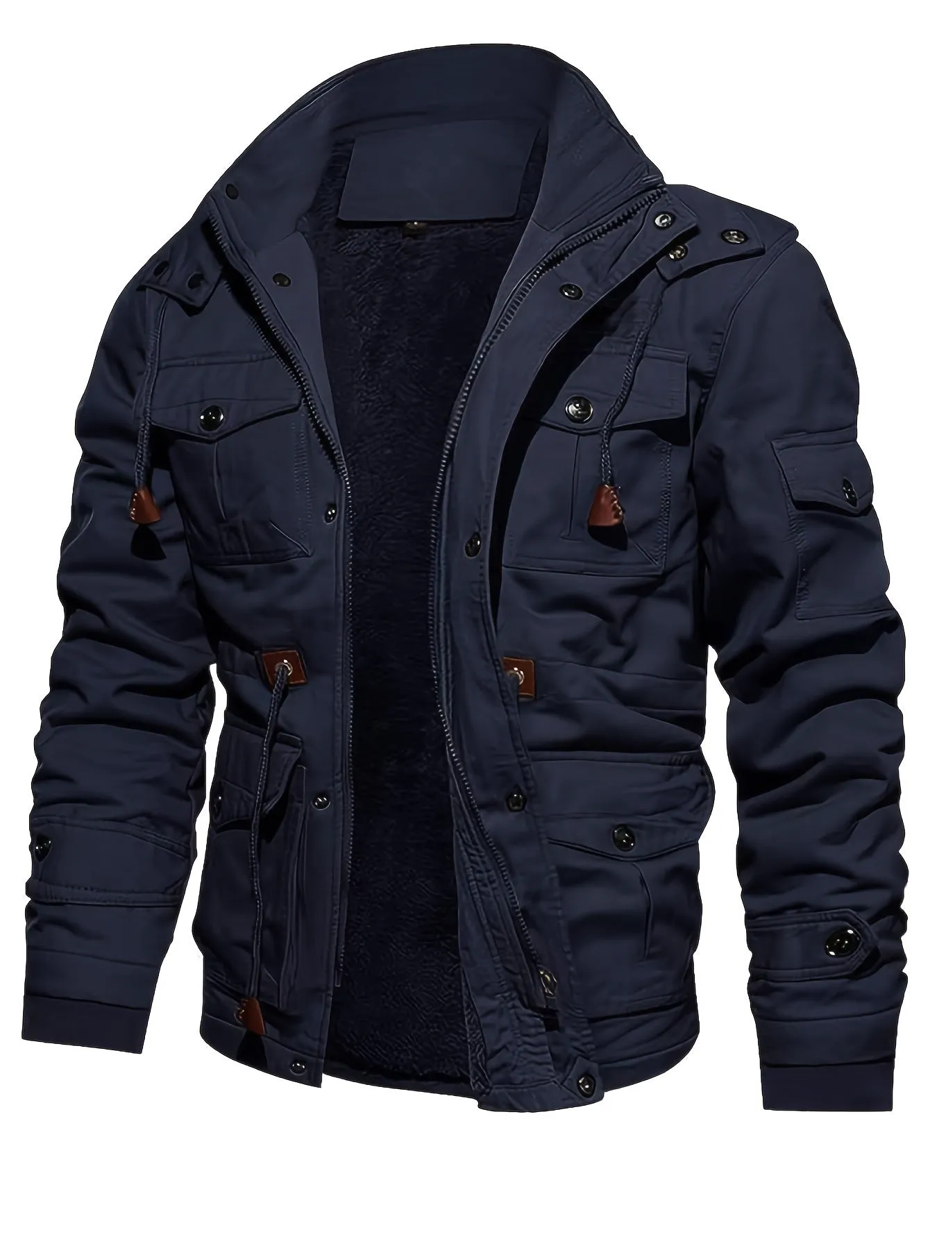 Vestes Chaudes Multi-poches pour Hommes