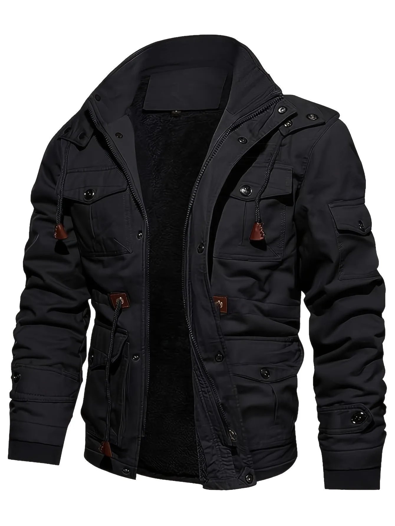 Vestes Chaudes Multi-poches pour Hommes