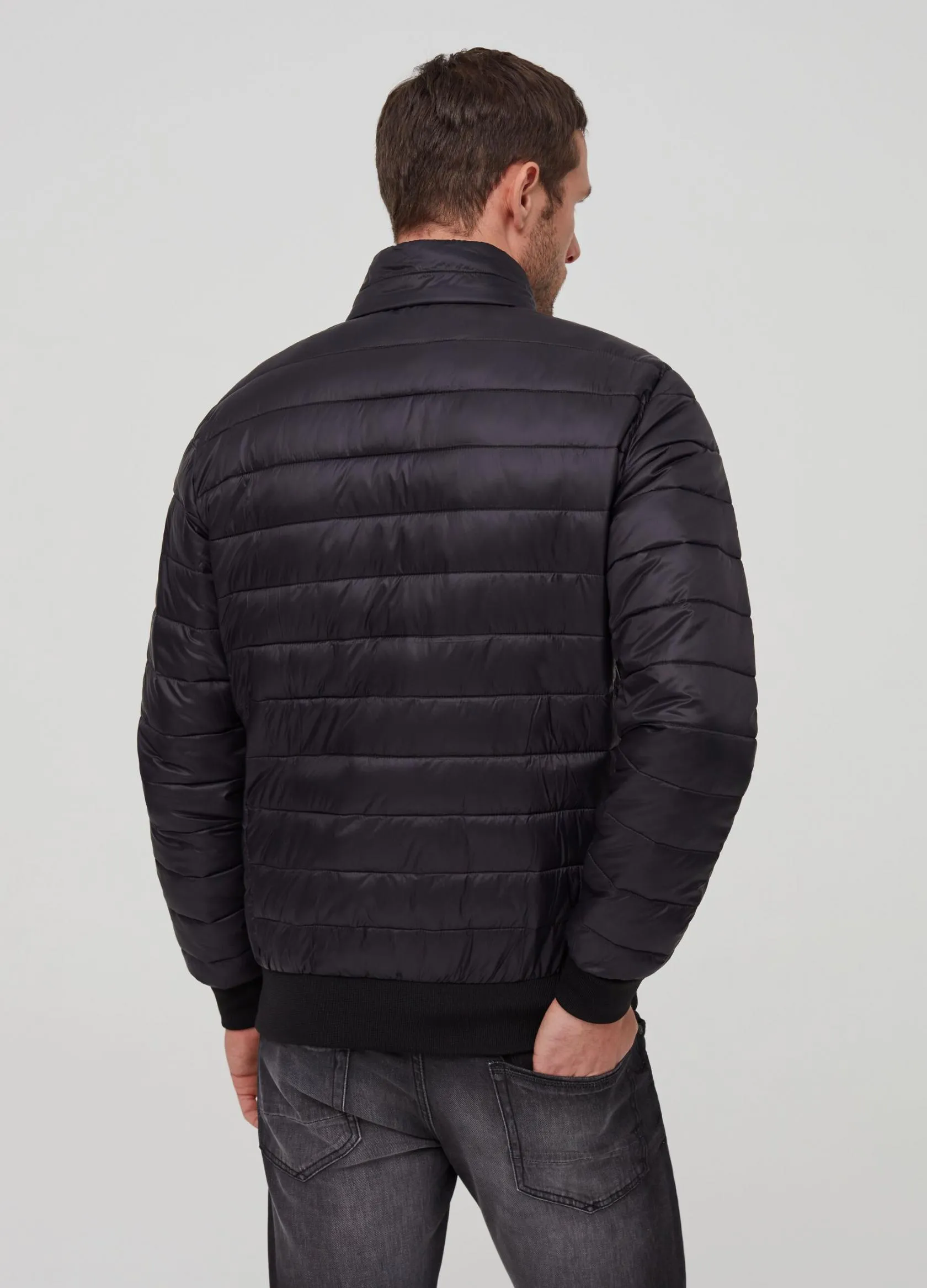 Vestes Homme | Eco-friendly Thermore padded jacket. Noir | OVS